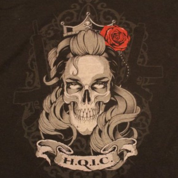 Tops - Pipe Hitters Union Head Queen HQIC Ladies Fitted S